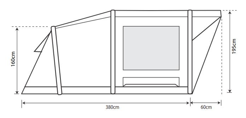 Outdoor Revolution Demo Camp Star 350 Tent Bundle-2